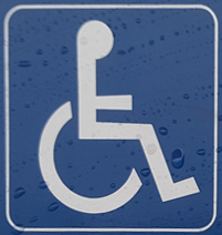 Symbol Rollstuhlfahrer